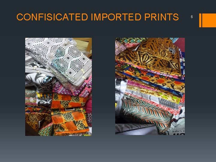 CONFISICATED IMPORTED PRINTS 6 