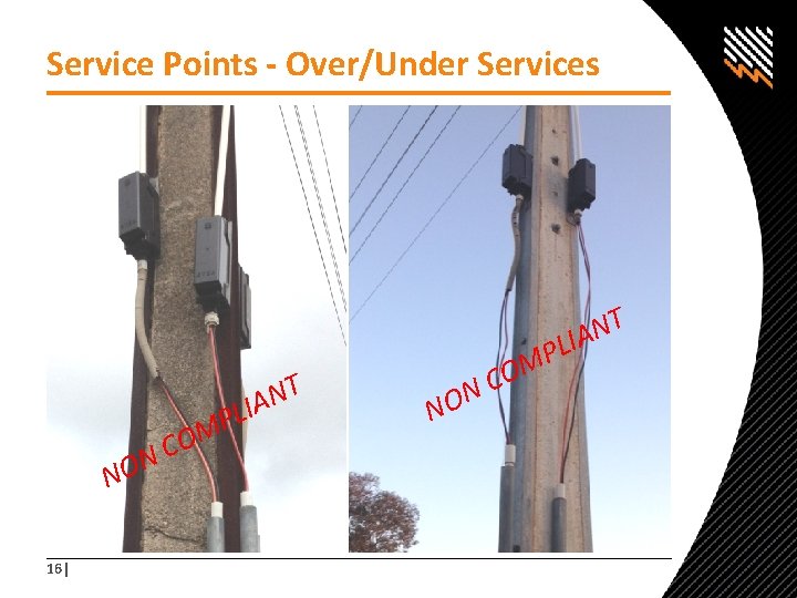 Service Points - Over/Under Services N O N 16| M O C A I