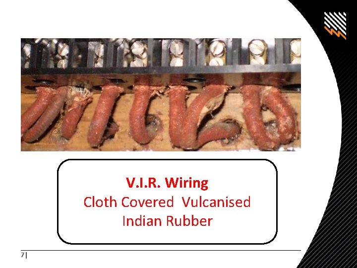 V. I. R. Wiring Cloth Covered Vulcanised Indian Rubber 7| 