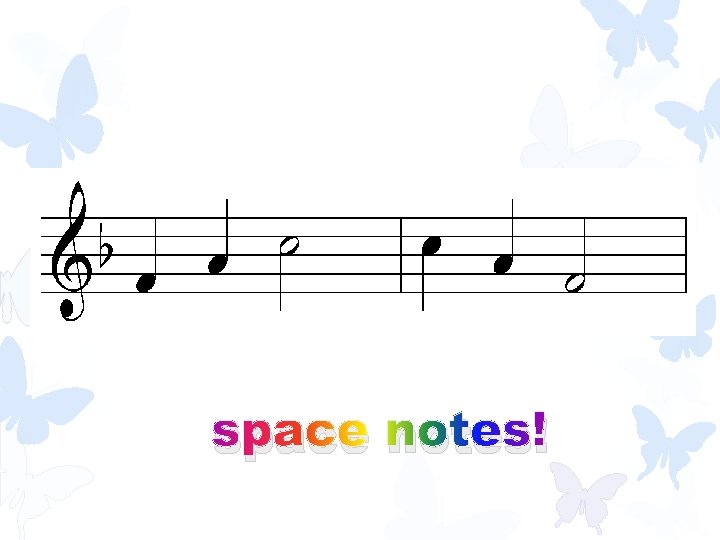 space notes! 