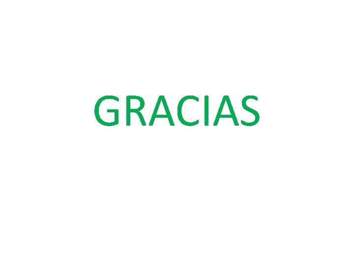 GRACIAS 