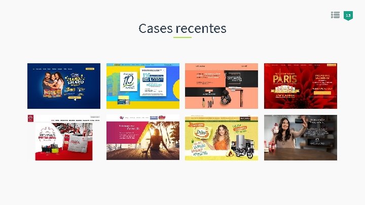 13 Cases recentes 