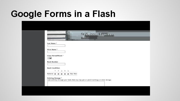 Google Forms in a Flash 