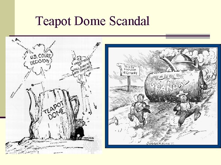 Teapot Dome Scandal 