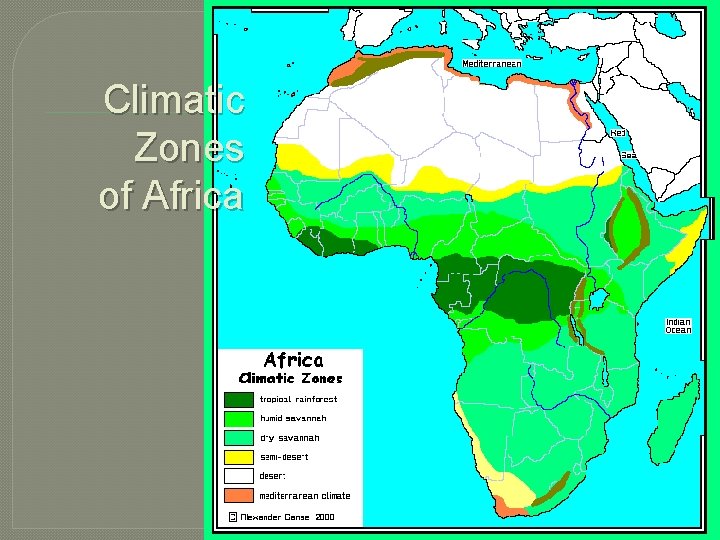 Climatic Zones of Africa 