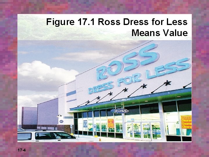 Figure 17. 1 Ross Dress for Less Means Value 17 -4 