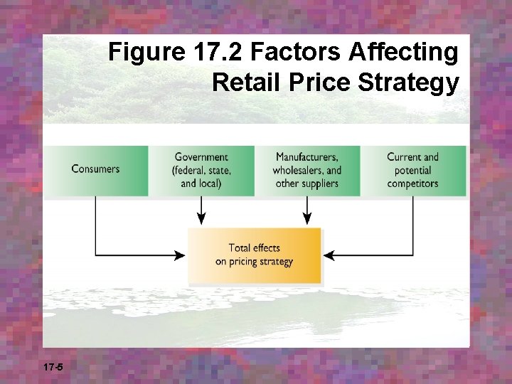 Figure 17. 2 Factors Affecting Retail Price Strategy 17 -5 