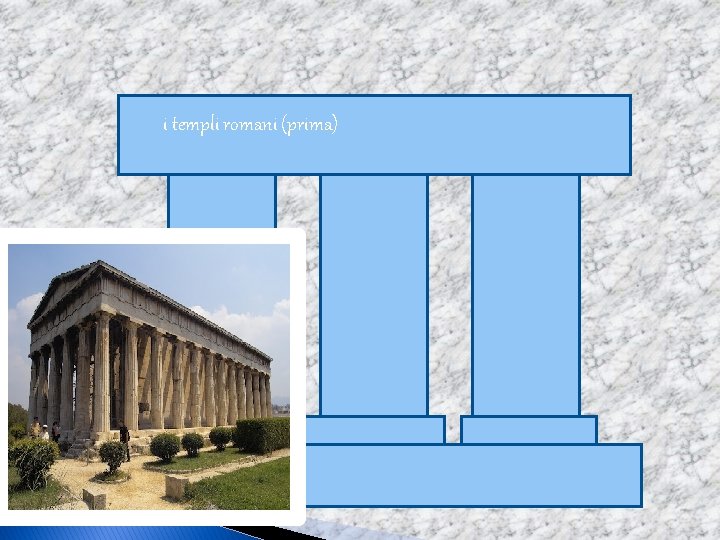 i templi romani (prima) 