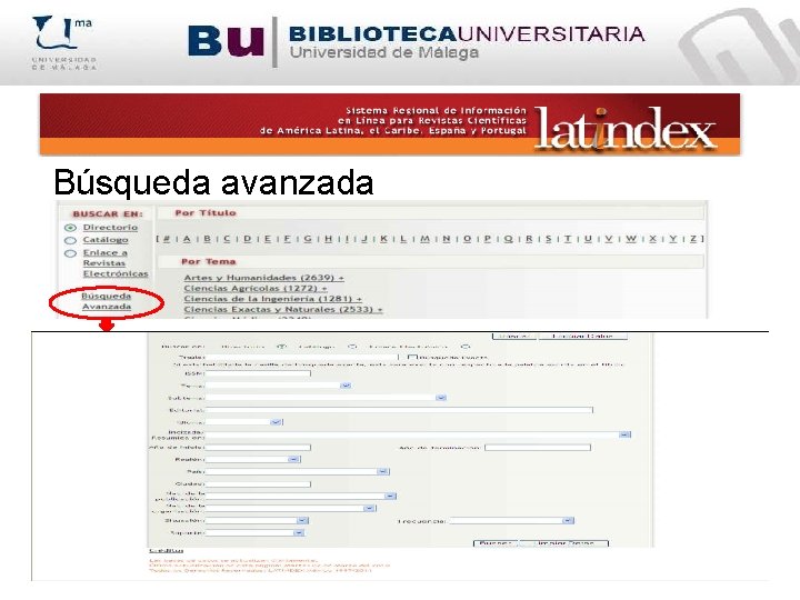 Búsqueda avanzada 