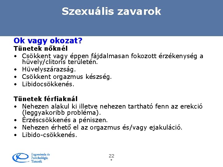 Szexuális problémák és meddőség - hogyan lehet leküzdeni őket? | UNICA Prague & Brno, Czechia
