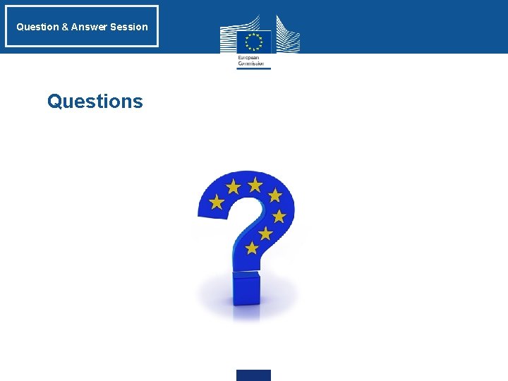 Question & Answer Session Questions 