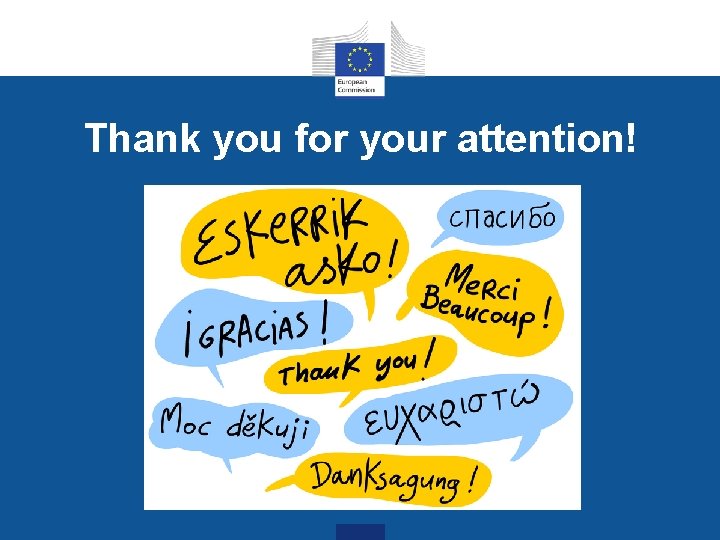 Thank you for your attention! 
