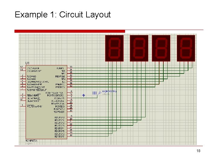Example 1: Circuit Layout 18 