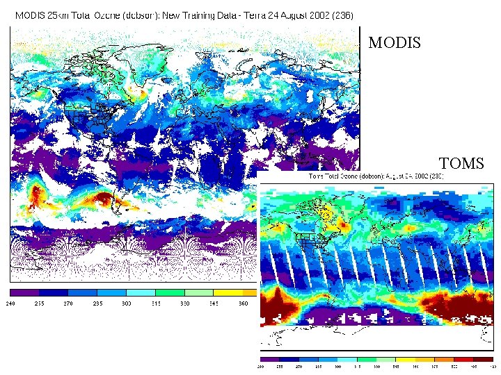 MODIS TOMS 