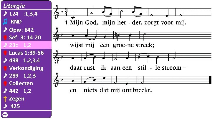 Liturgie ♪ 124 : 1, 3, 4 ♫ KND ♪ Opw: 642 ✟ Sef: