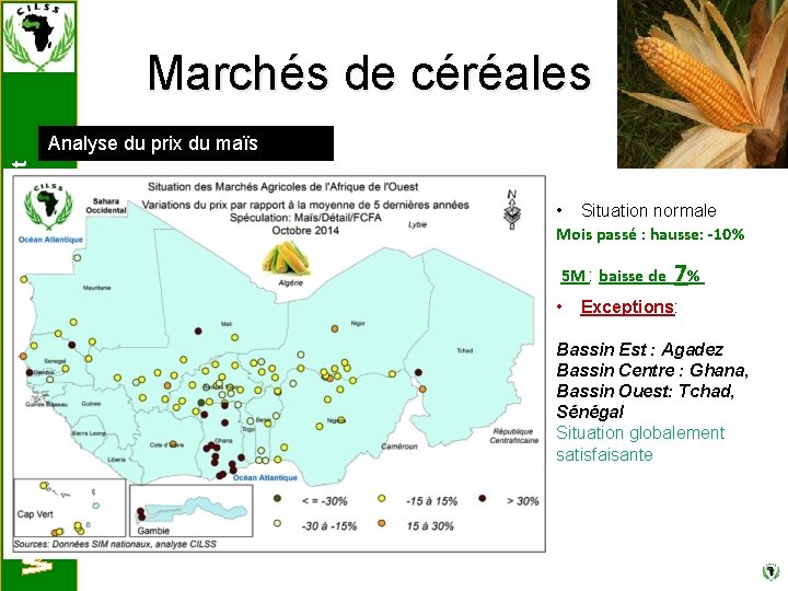 Marchés de céréales Un autre Sahel est possible ! Analyse du prix du maïs