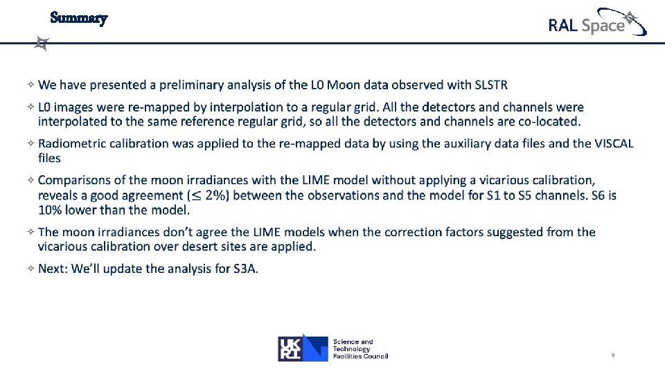 Summary 9 