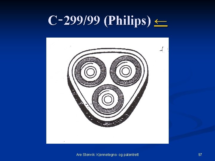 C‑ 299/99 (Philips) ← Are Stenvik: Kjennetegns- og patentrett 97 