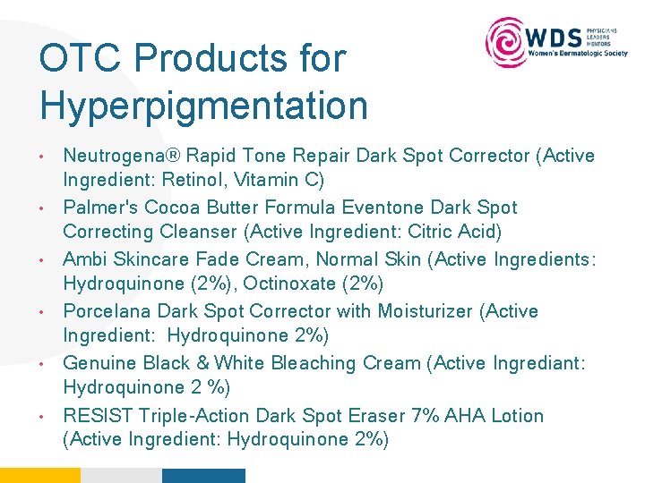 neutrogena products for pigmentation