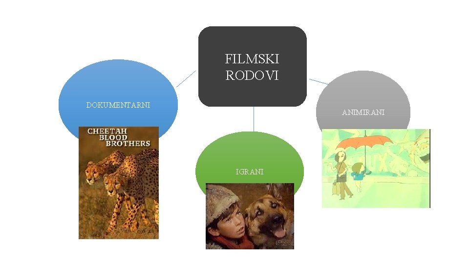 FILMSKI RODOVI DOKUMENTARNI ANIMIRANI IGRANI 