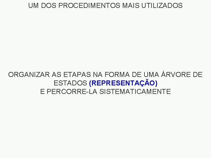 UM DOS PROCEDIMENTOS MAIS UTILIZADOS ORGANIZAR AS ETAPAS NA FORMA DE UMA ÁRVORE DE