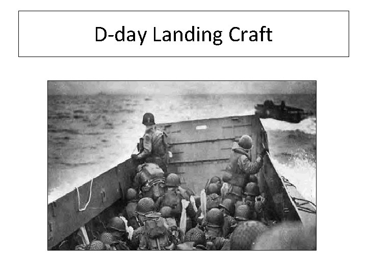 D-day Landing Craft 