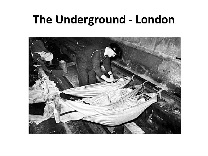 The Underground - London 