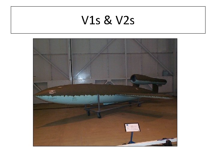 V 1 s & V 2 s 