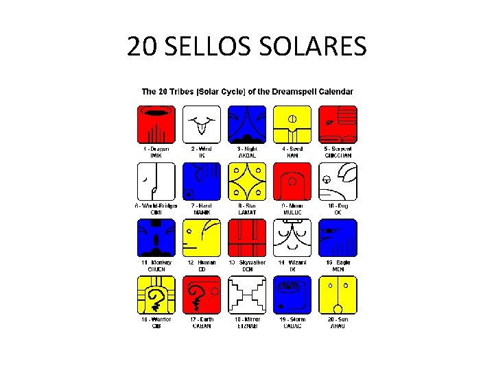 20 SELLOS SOLARES 