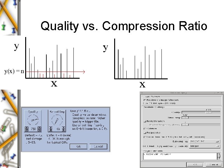 Quality vs. Compression Ratio 