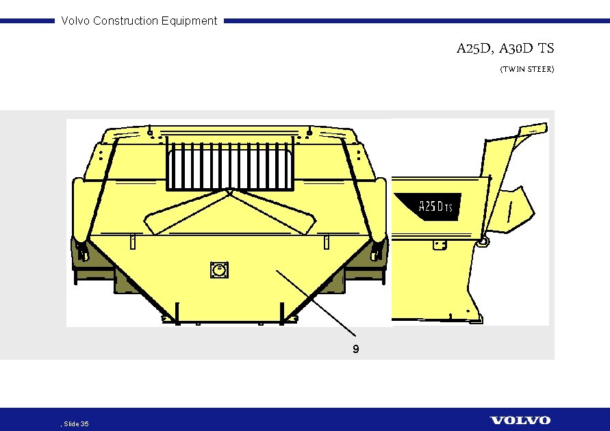 Volvo Construction Equipment A 25 D, A 30 D TS (TWIN STEER) 9 ,
