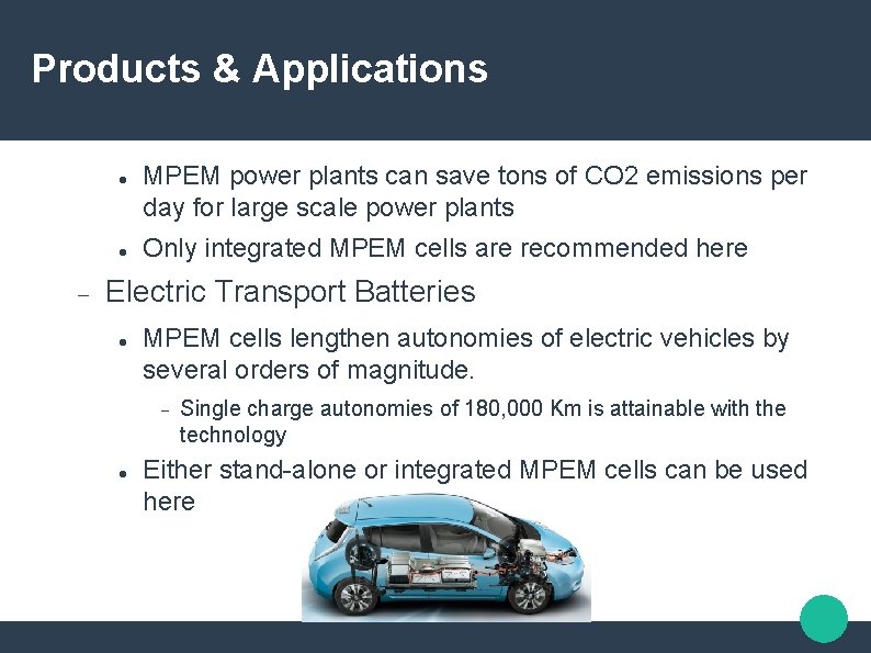 Products & Applications MPEM power plants can save tons of CO 2 emissions per Products & Applications MPEM power plants can save tons of CO 2 emissions per