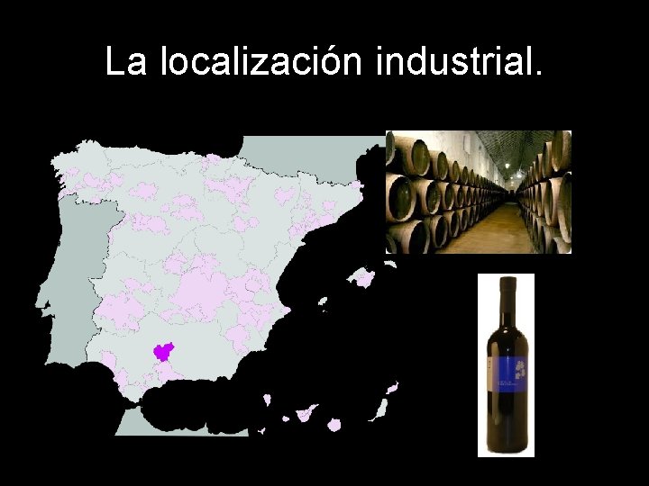 La localización industrial. 