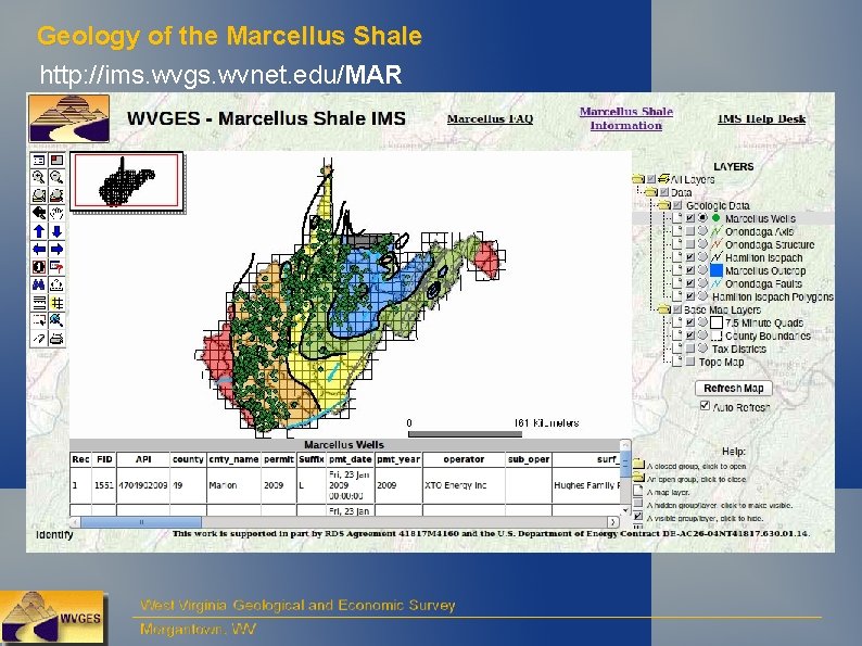 Geology of the Marcellus Shale http: //ims. wvgs. wvnet. edu/MAR 