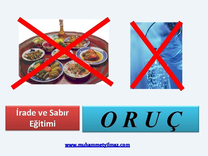 İrade ve Sabır Eğitimi O R U Ç www. muhammetyilmaz. com İrade ve Sabır Eğitimi O R U Ç www. muhammetyilmaz. com