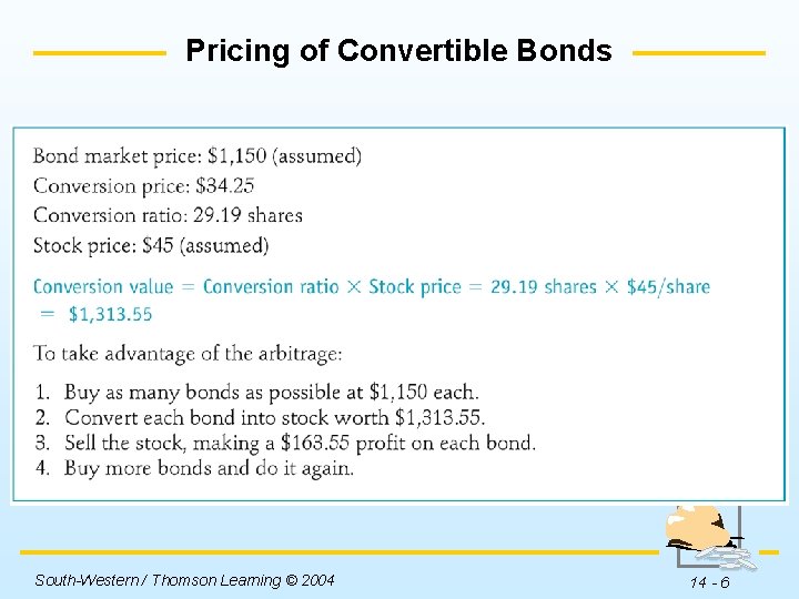 CHAPTER FOURTEEN CONVERTIBLE SECURITIES Practical Investment Management ...