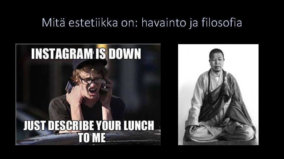 Mitä estetiikka on: havainto ja filosofia 