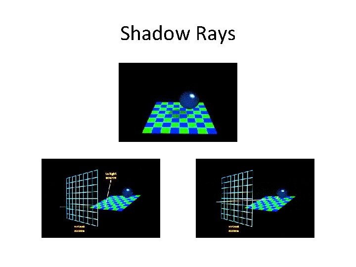 Shadow Rays 