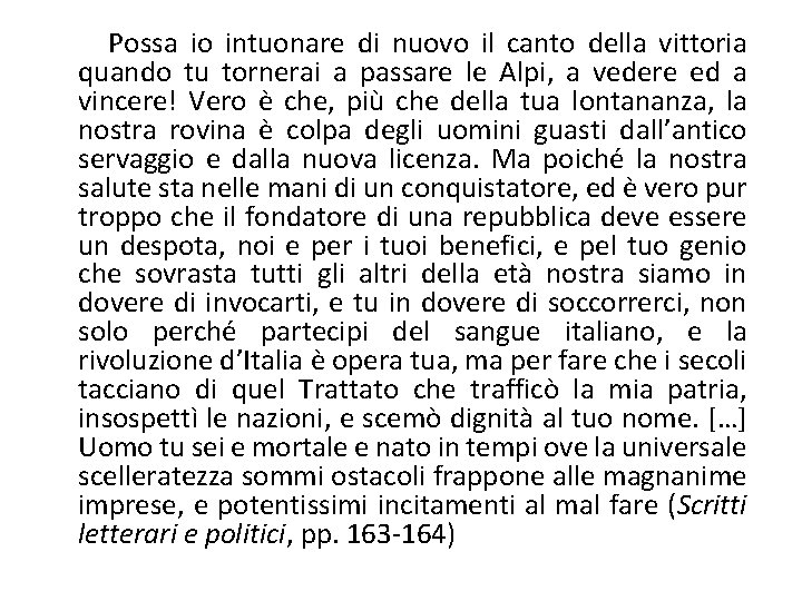 Possa io intuonare di nuovo il canto della vittoria quando tu tornerai a passare Possa io intuonare di nuovo il canto della vittoria quando tu tornerai a passare