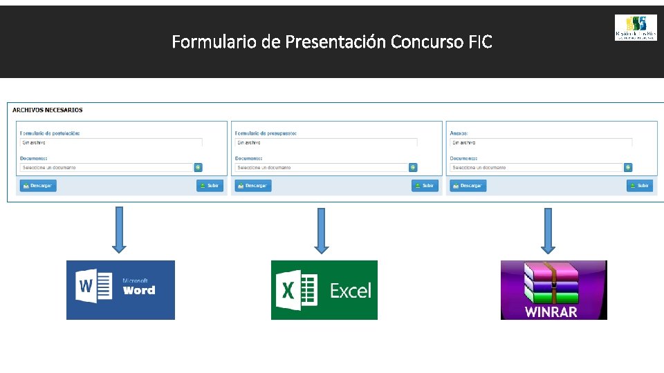 Formulario de Presentación Concurso FIC 