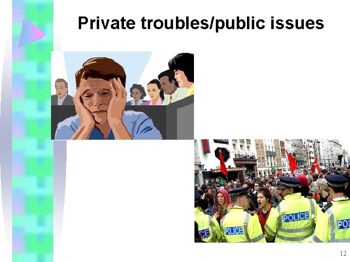 Private troubles/public issues 12 