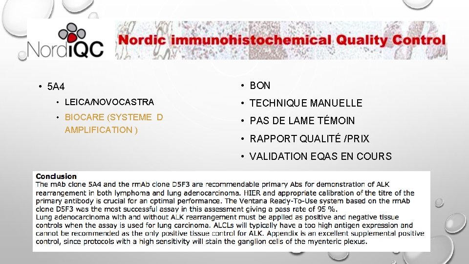  • 5 A 4 • BON • LEICA/NOVOCASTRA • TECHNIQUE MANUELLE • BIOCARE
