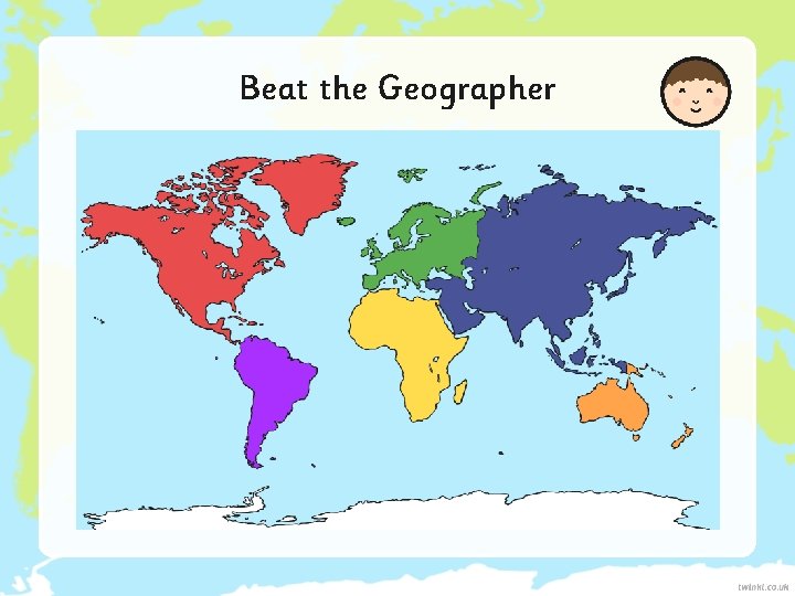 Beat the Geographer 