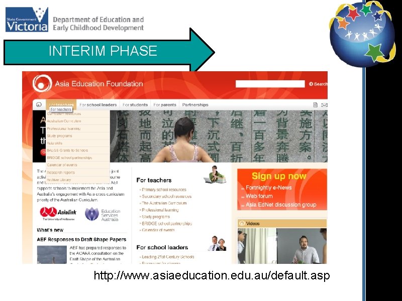INTERIM PHASE http: //www. asiaeducation. edu. au/default. asp 