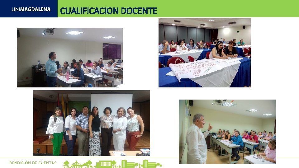 CUALIFICACION DOCENTE RENDICIÓN DE CUENTAS FACULTAD DE XXXXX CUALIFICACION DOCENTE RENDICIÓN DE CUENTAS FACULTAD DE XXXXX