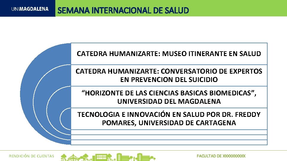 SEMANA INTERNACIONAL DE SALUD CATEDRA HUMANIZARTE: MUSEO ITINERANTE EN SALUD CATEDRA HUMANIZARTE: CONVERSATORIO DE SEMANA INTERNACIONAL DE SALUD CATEDRA HUMANIZARTE: MUSEO ITINERANTE EN SALUD CATEDRA HUMANIZARTE: CONVERSATORIO DE