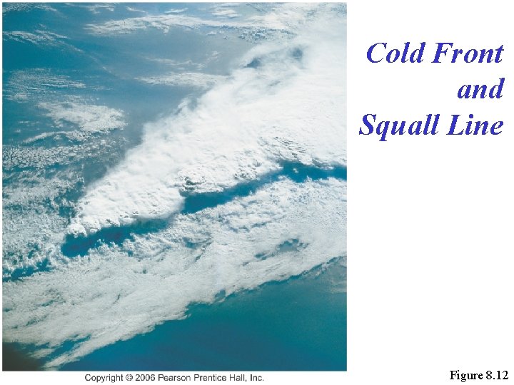 Cold Front and Squall Line Figure 8. 12 
