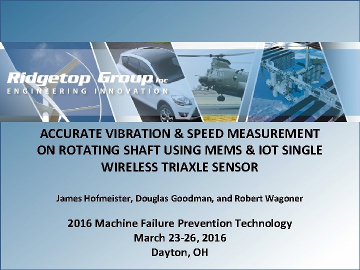 ACCURATE VIBRATION & SPEED MEASUREMENT ON ROTATING SHAFT USING MEMS & IOT SINGLE WIRELESS