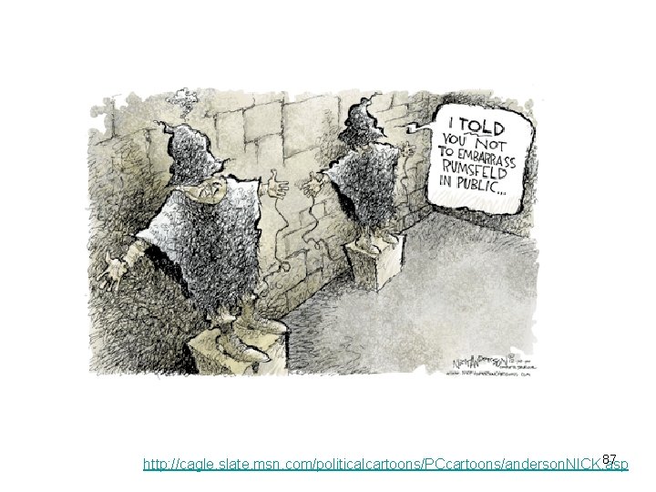 87 http: //cagle. slate. msn. com/politicalcartoons/PCcartoons/anderson. NICK. asp 87 http: //cagle. slate. msn. com/politicalcartoons/PCcartoons/anderson. NICK. asp