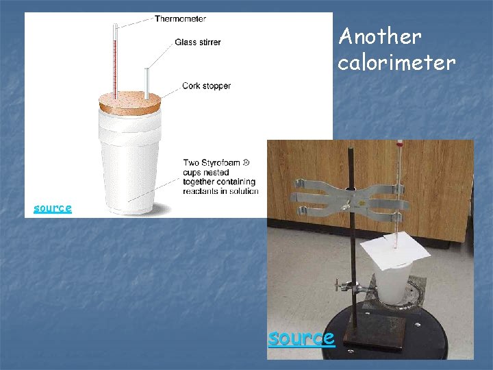 Another calorimeter source 